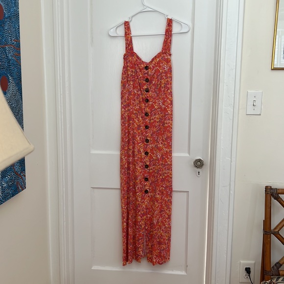 Colorful smocked midi - Picture 6 of 6